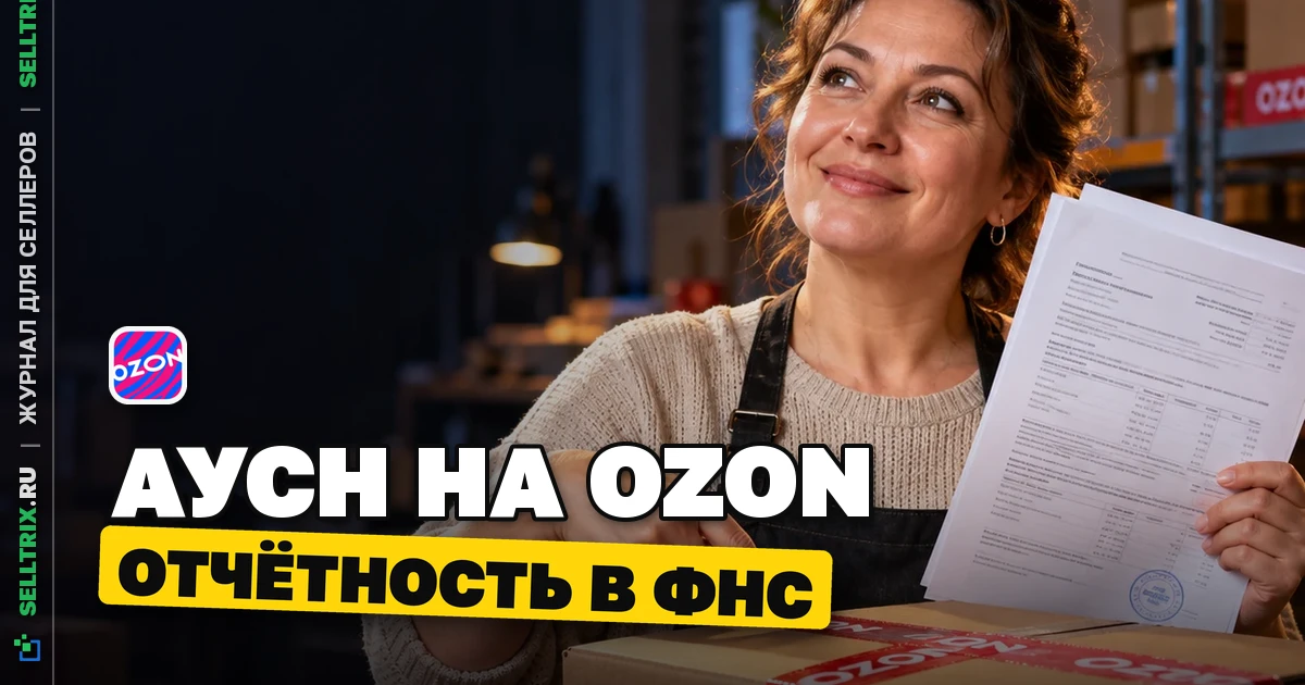 АУСН на Ozon: что меняется в отчётности продавца