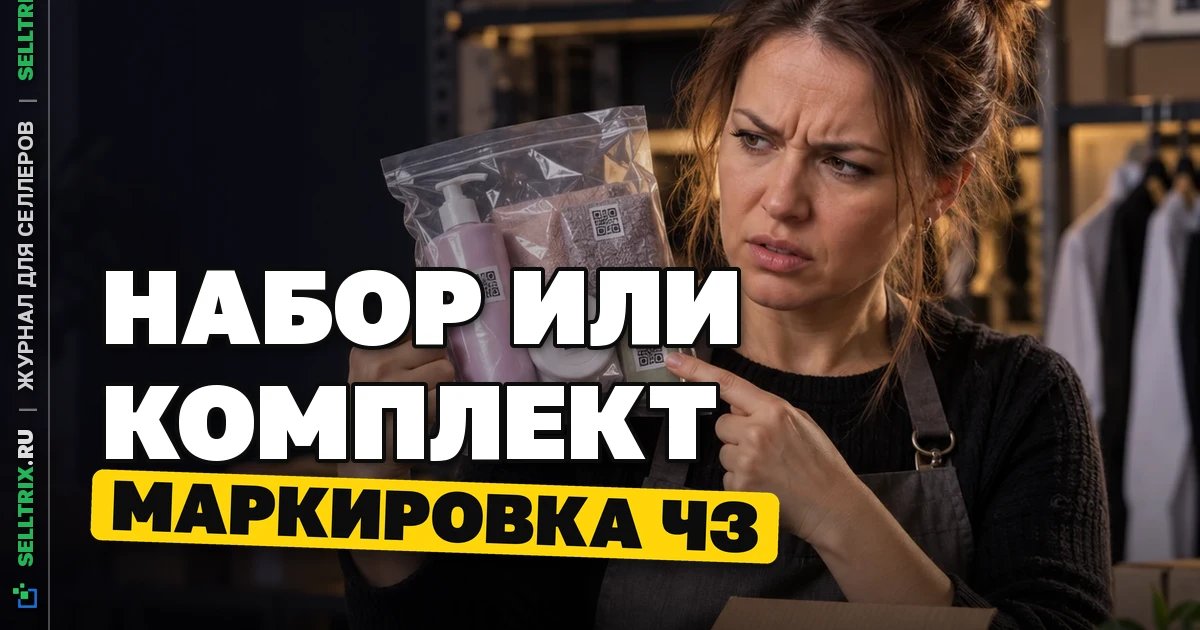 Честный ЗНАК разделил наборы и комплекты