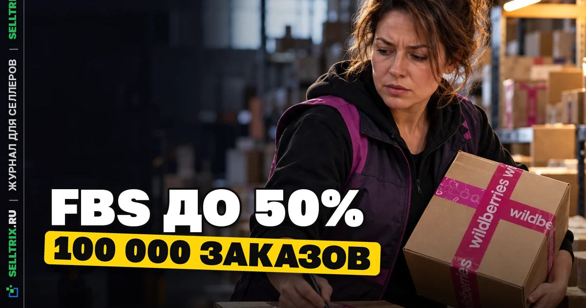 FBS: доля выручки на WB выросла до 50%