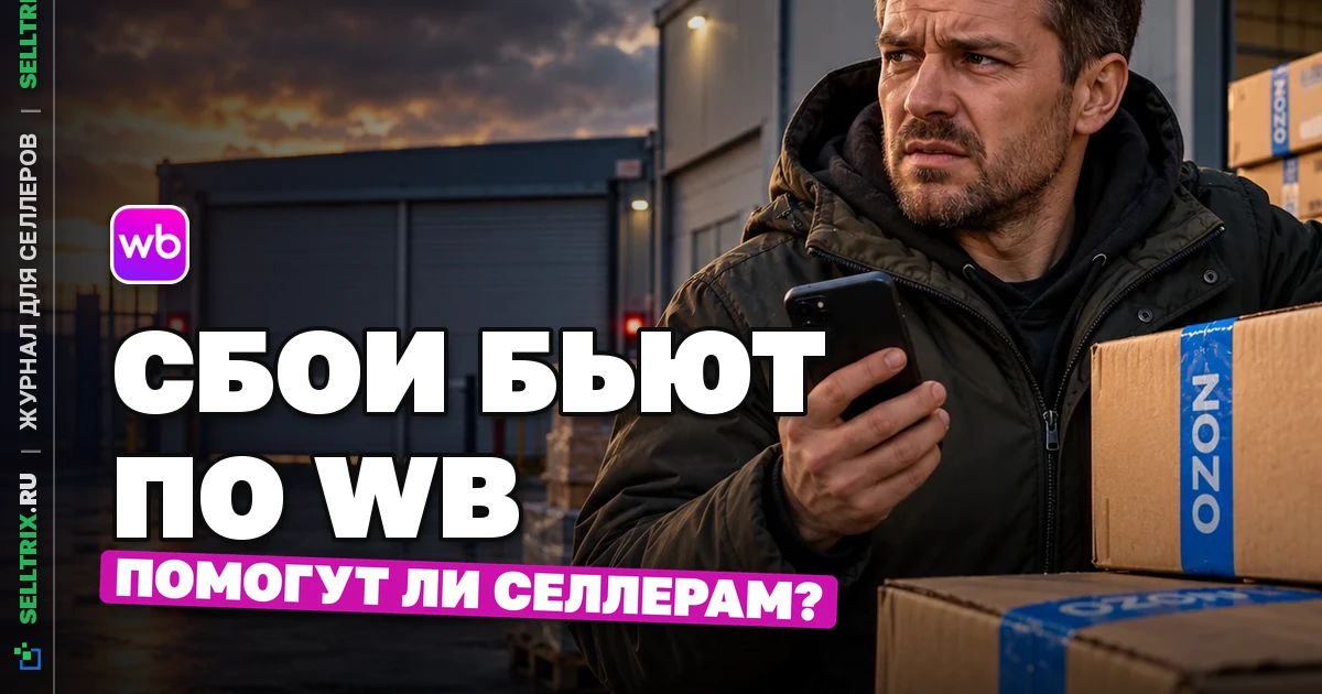 Сбои складов и ЦОДов: что это значит для продавцов FBO и FBS