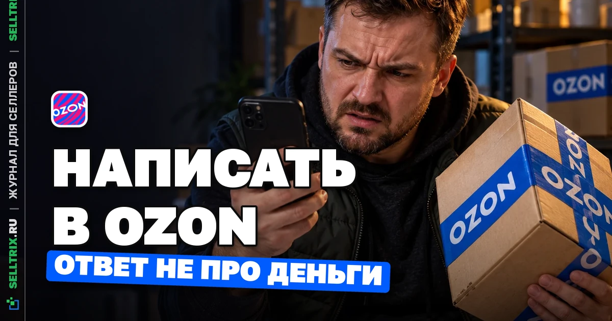 Как написать в Ozon Seller и получить ответ