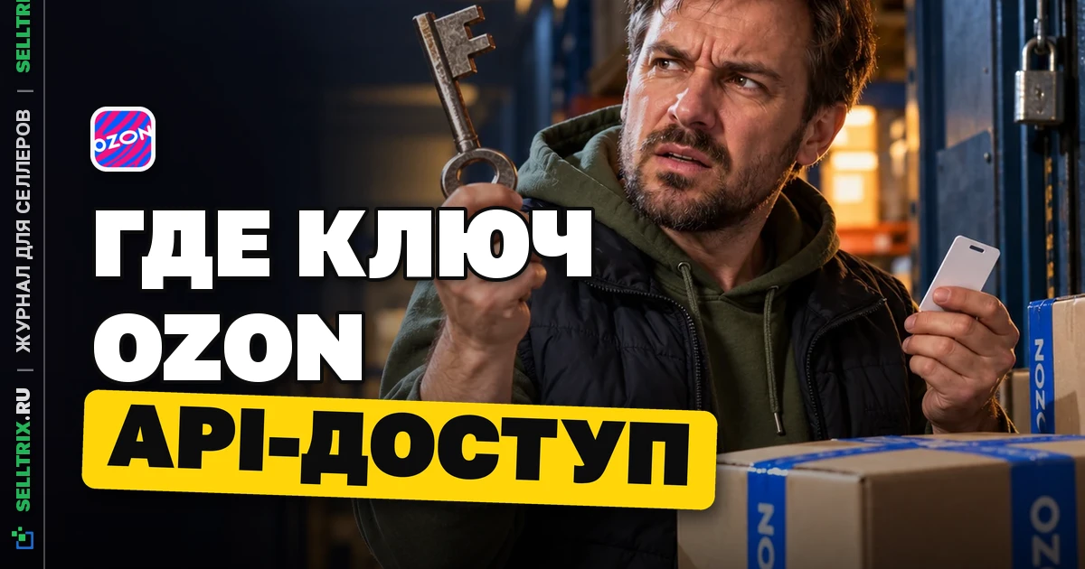 Ключи Ozon для селлера: где взять API-ключ