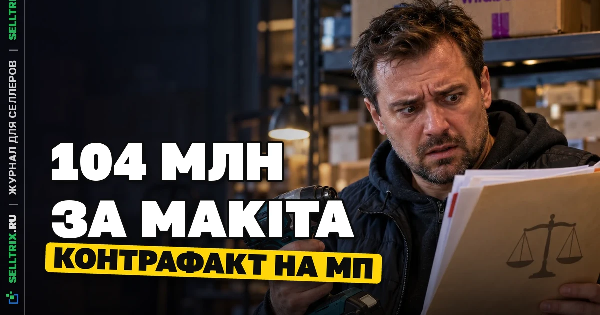 Контрафакт на маркетплейсе: 100 млн ₽ за Makita