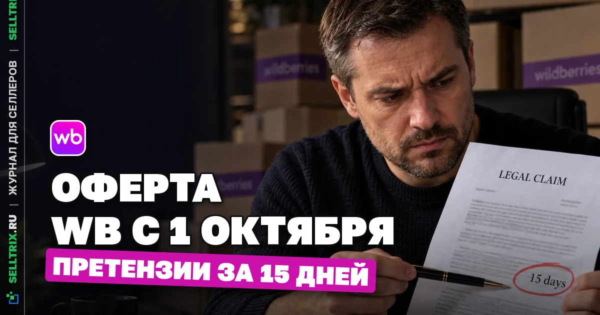 Оферта WB: сроки по штрафам FBO/FBS и платные возвраты