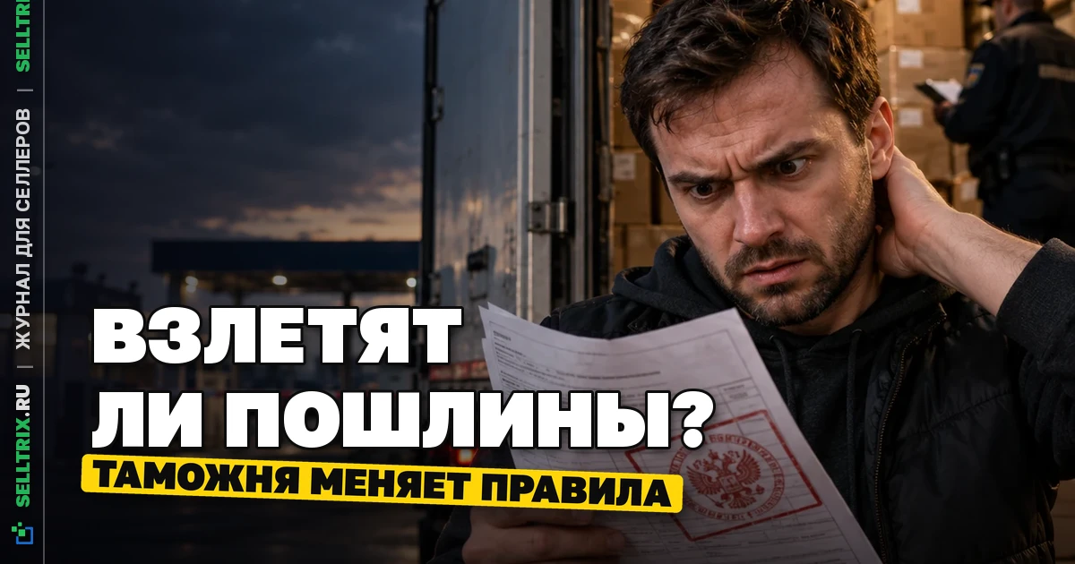 Таможня завысит пошлины: что ждёт селлеров-импортёров