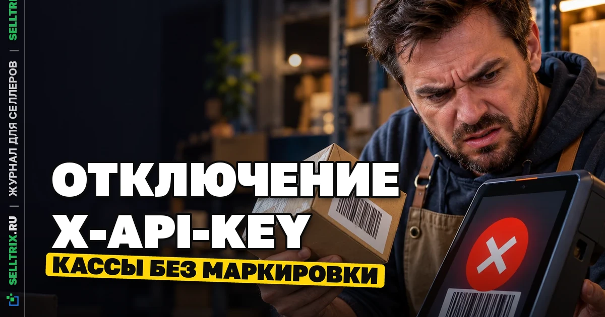 Отключение X-API-KEY с 1 октября 2026: проверка марок