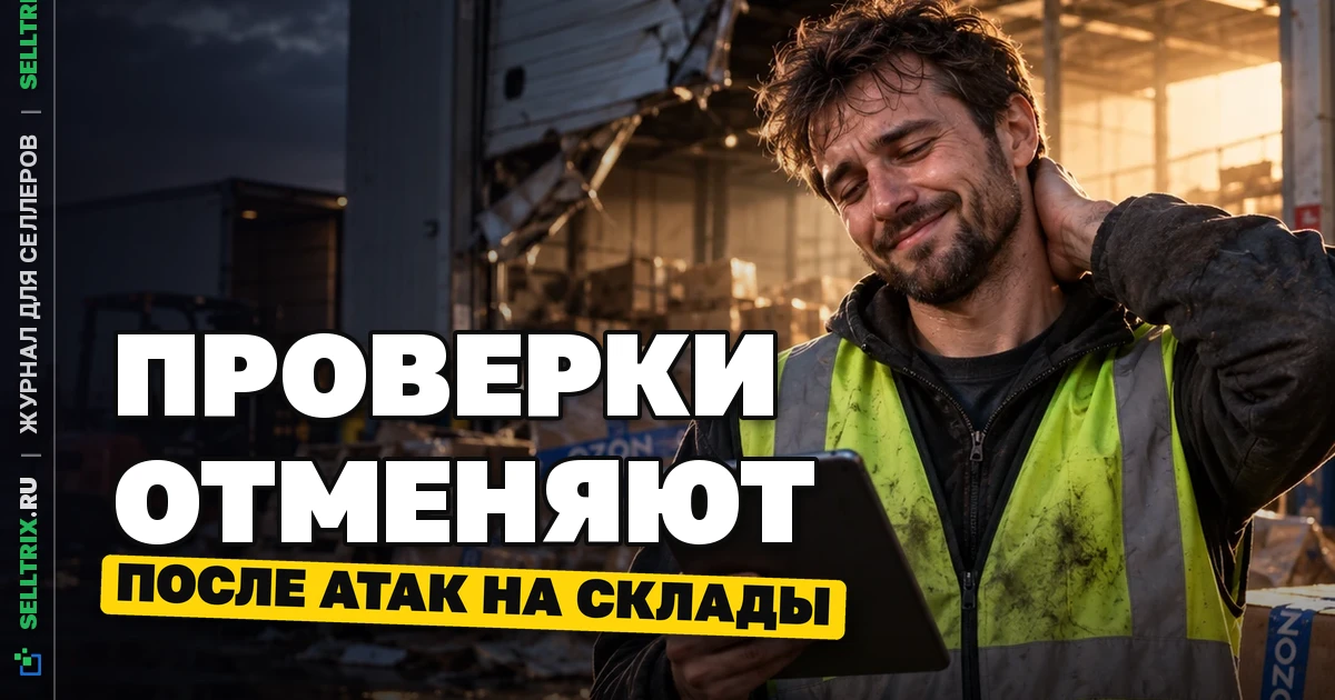 Отмена проверок складов FBS и ПВЗ после ударов БПЛА