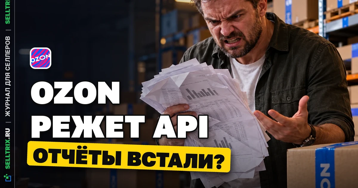 Ozon Seller API лимиты analytics data: отчёты режут