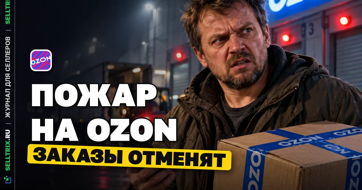 Ozon логистический центр Санкт-Петербург атака БПЛА