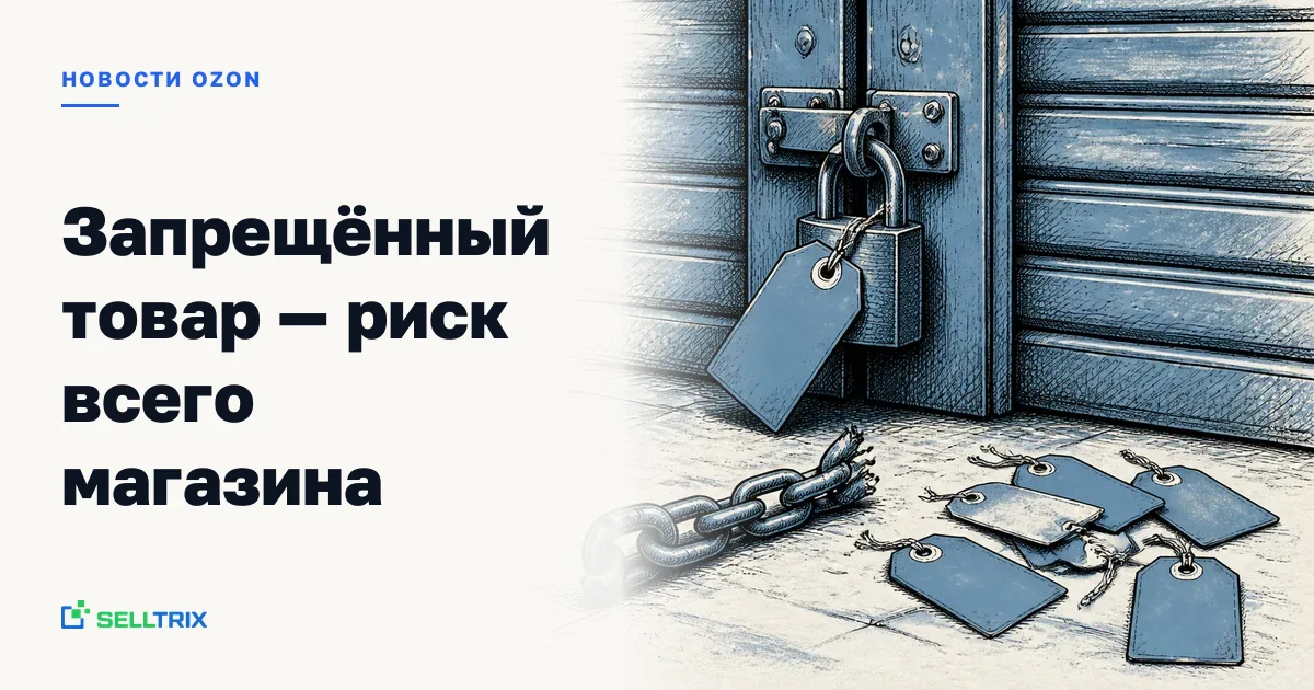 Ozon расторжение договора за запрещённый товар