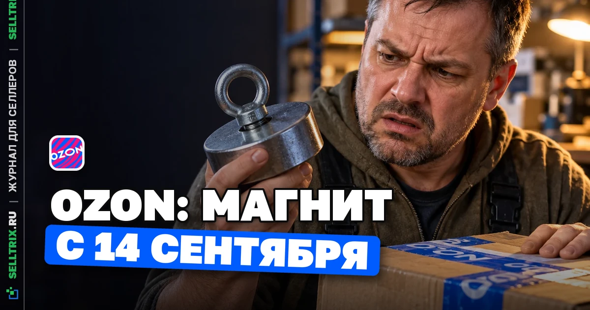 Ozon Seller API сила сцепления: атрибут обязателен