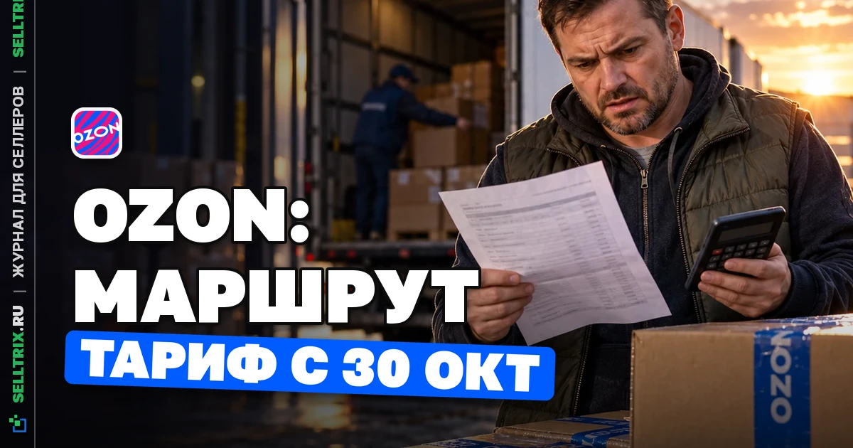 Озон кросс докинг тарифы: маршрут и цена