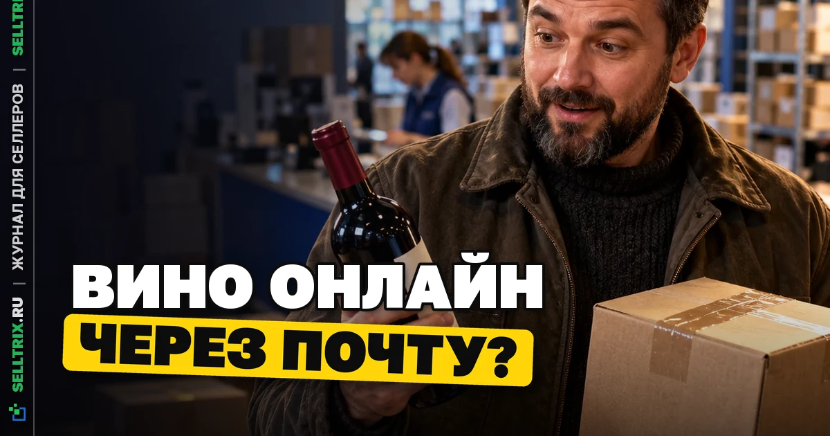 Продажа вина онлайн через Почту России: проект