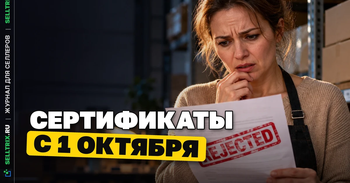 Проверка сертификатов на маркетплейсах с 1 октября 2026 года