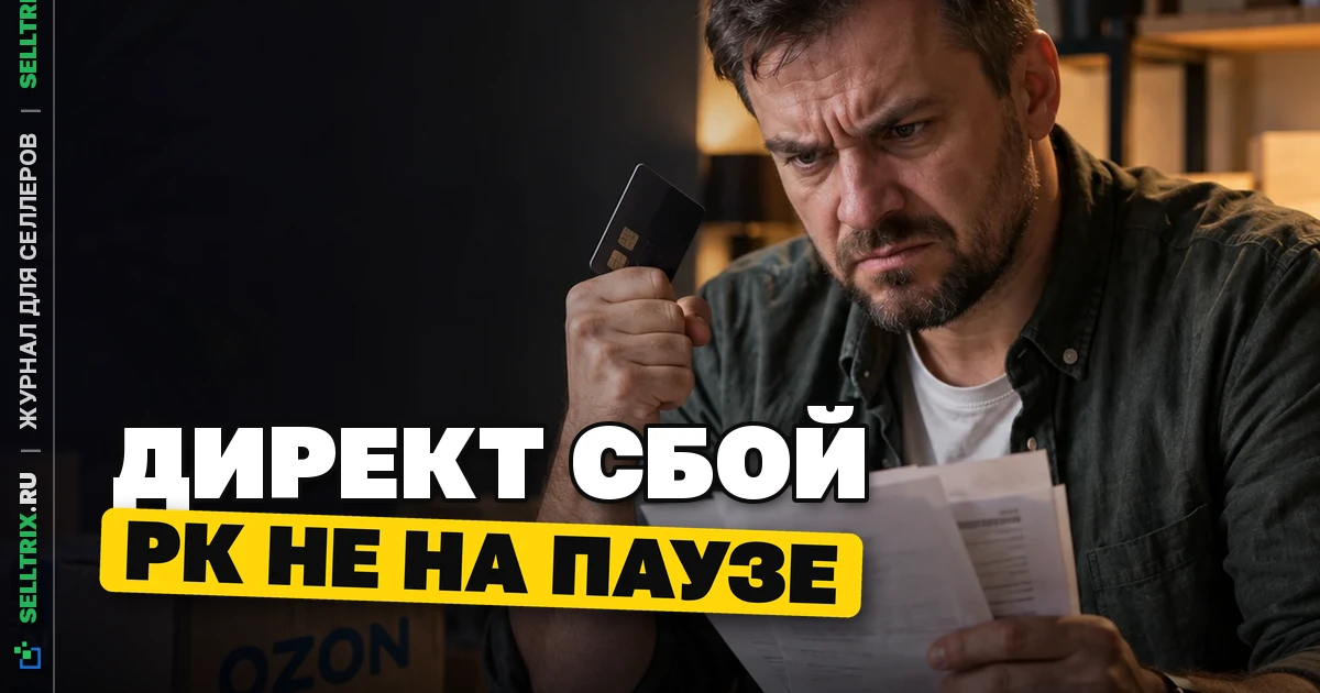 Сбой Яндекс Директ: у продавцов WB и Ozon растёт ДРР