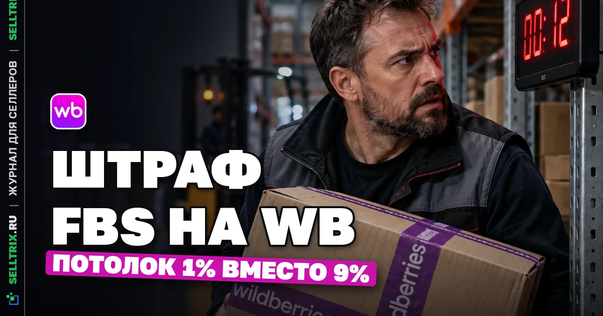 Штраф за отгрузку FBS Wildberries: новый потолок