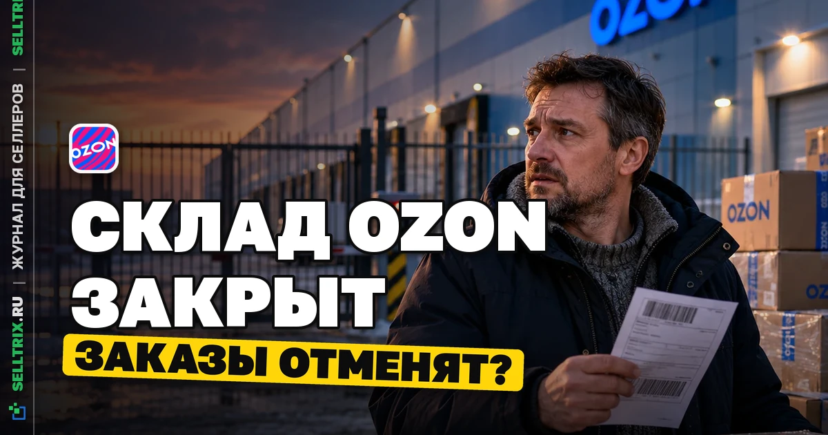 Склад Ozon в Омске остановил работу: что с FBO