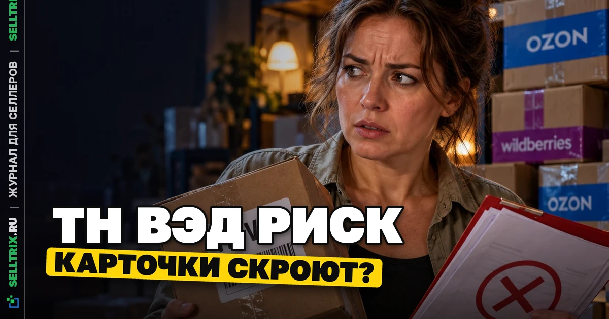 ТН ВЭД на маркетплейсе: карточки могут скрыть
