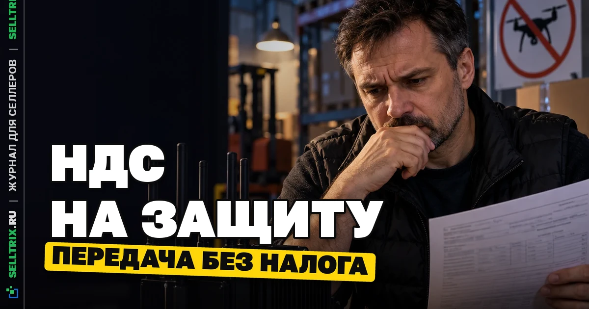 Отмена НДС на РЭБ: как селлеру отдать товар без налога
