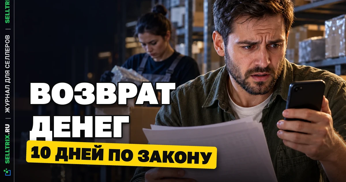 Закон о возврате денег покупателю: 10 дней с 1 октября