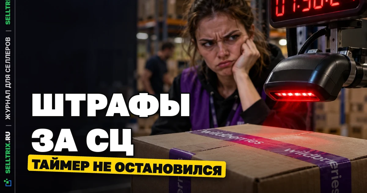 Штрафы Wildberries FBS после сдачи на СЦ