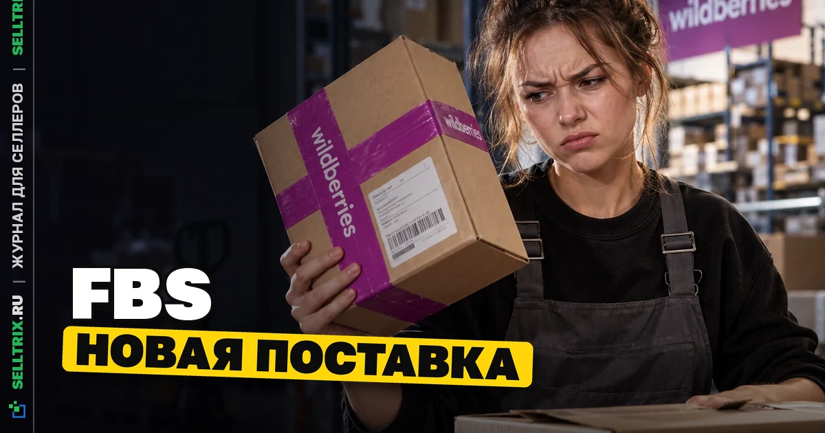 Wildberries FBS: довоз заказа только через новую поставку