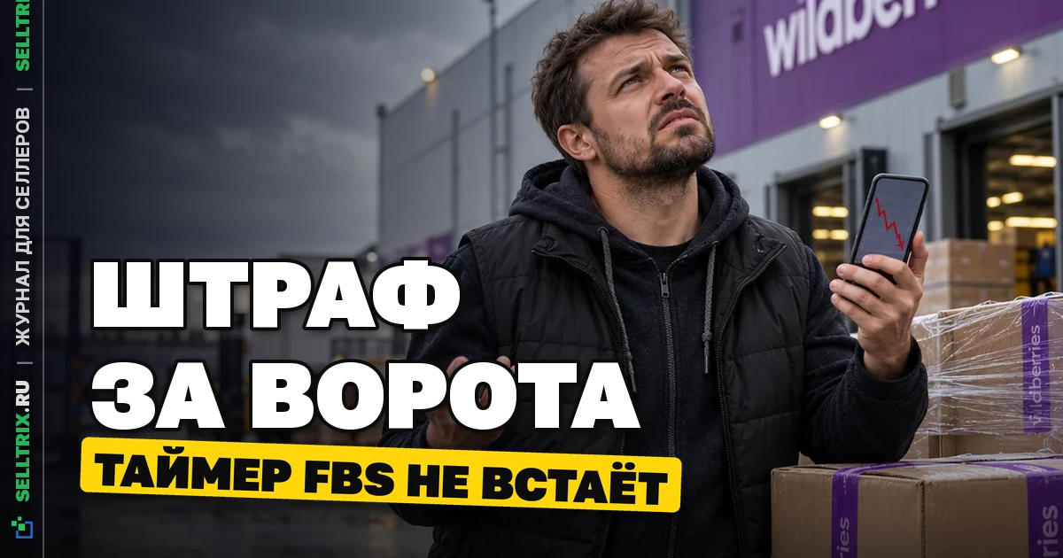 Штрафы Wildberries FBS за задержку сканирования