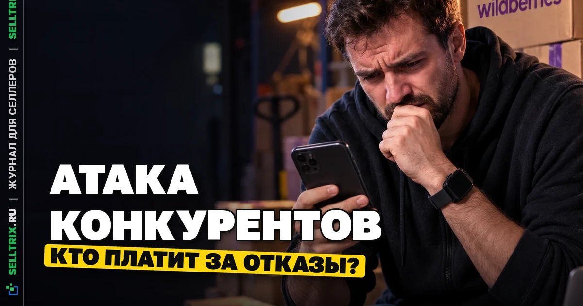Лента заказов на WB вскрыла атаки ботов