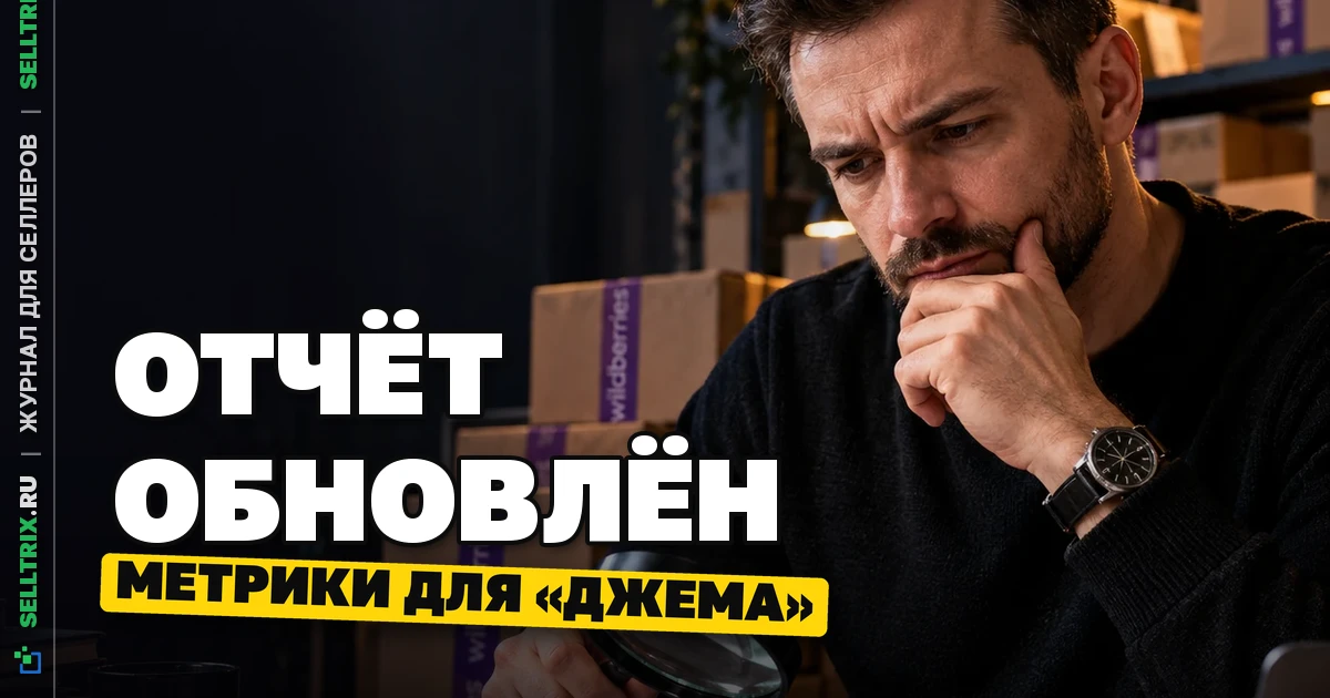WB добавил заказы и позиции в отчёт «Сравнение карточек»