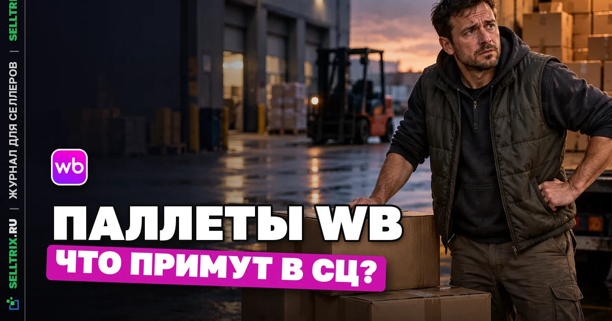 Wildberries изменил требования к паллетам в Климовск СГТ