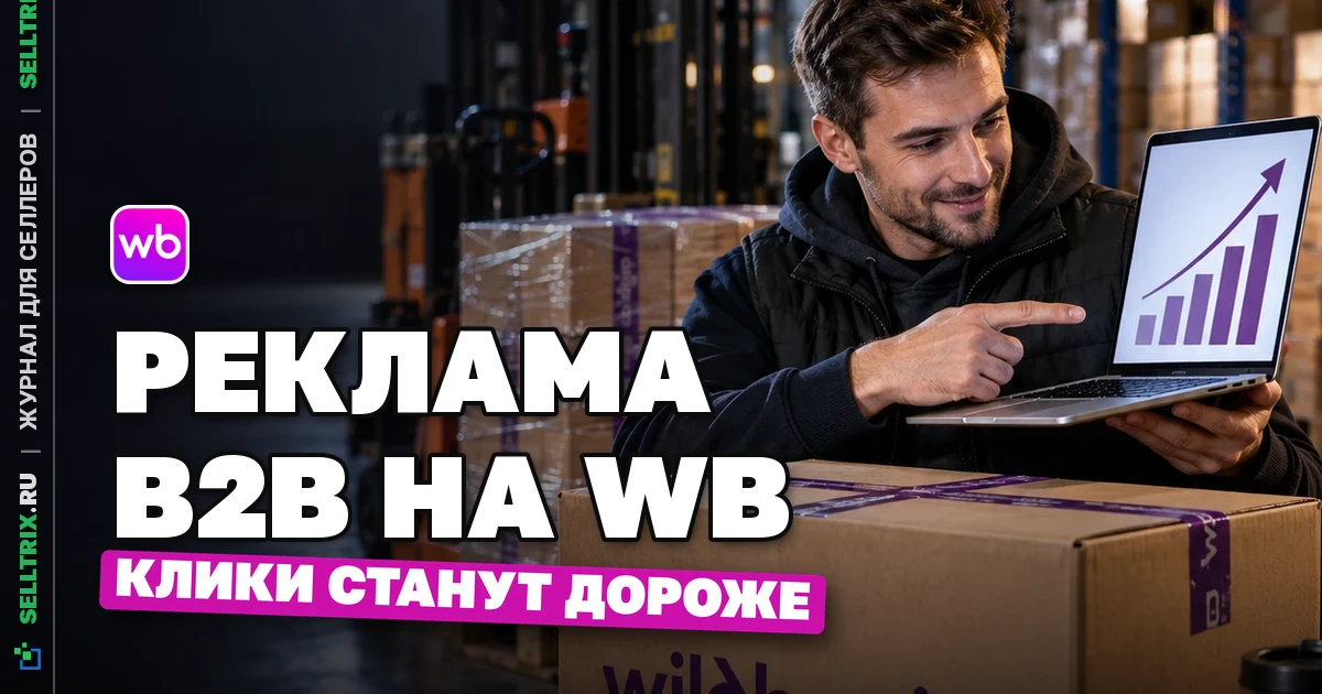 WB Продвижение товаров для бизнеса: запуск B2B-рекламы
