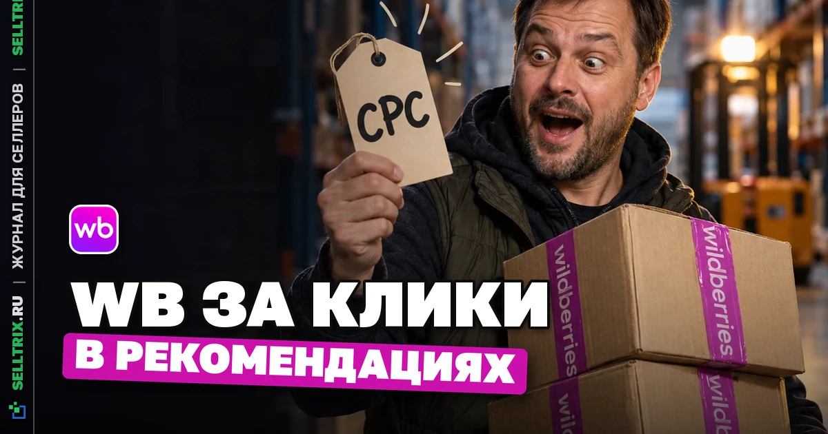WB открыл рекламу в рекомендациях за клики для всех товаров