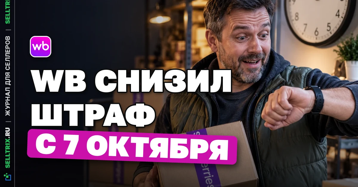 WB снижает штраф за долгую отгрузку по FBS с 7 октября