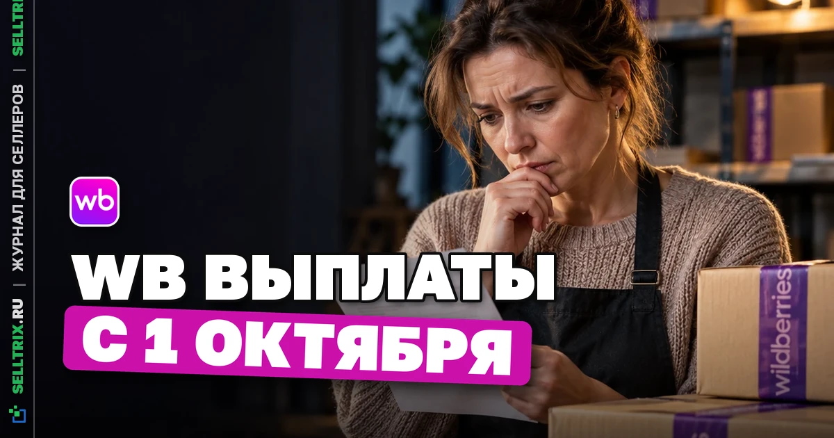 Выплаты Wildberries за пострадавшие товары: 1 октября